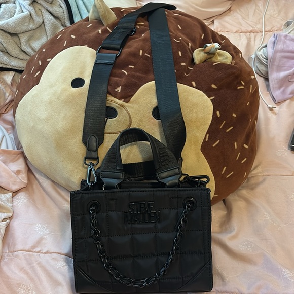 Steve Madden small black tote bag - Picture 3 of 4